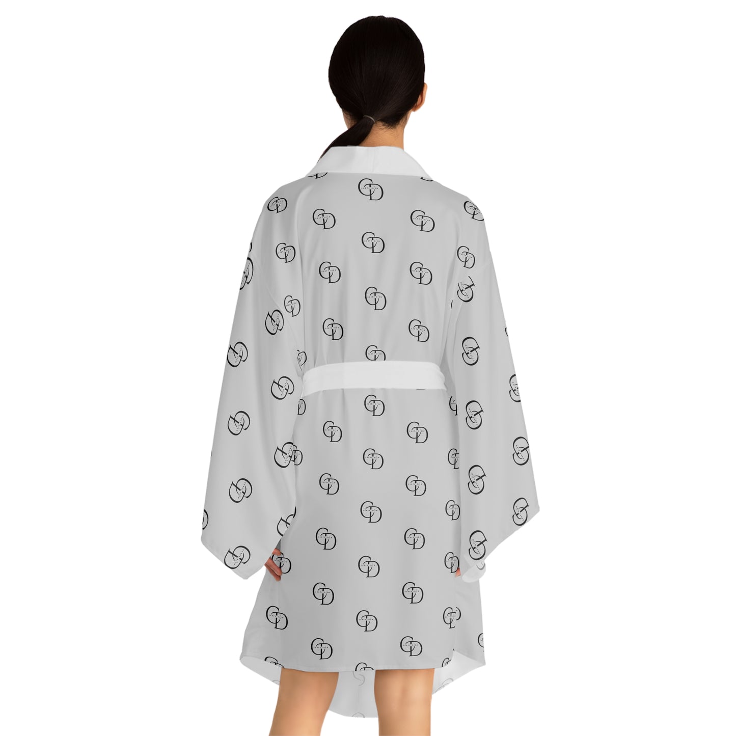 Carpe DiemLong Sleeve Kimono Robe (AOP)