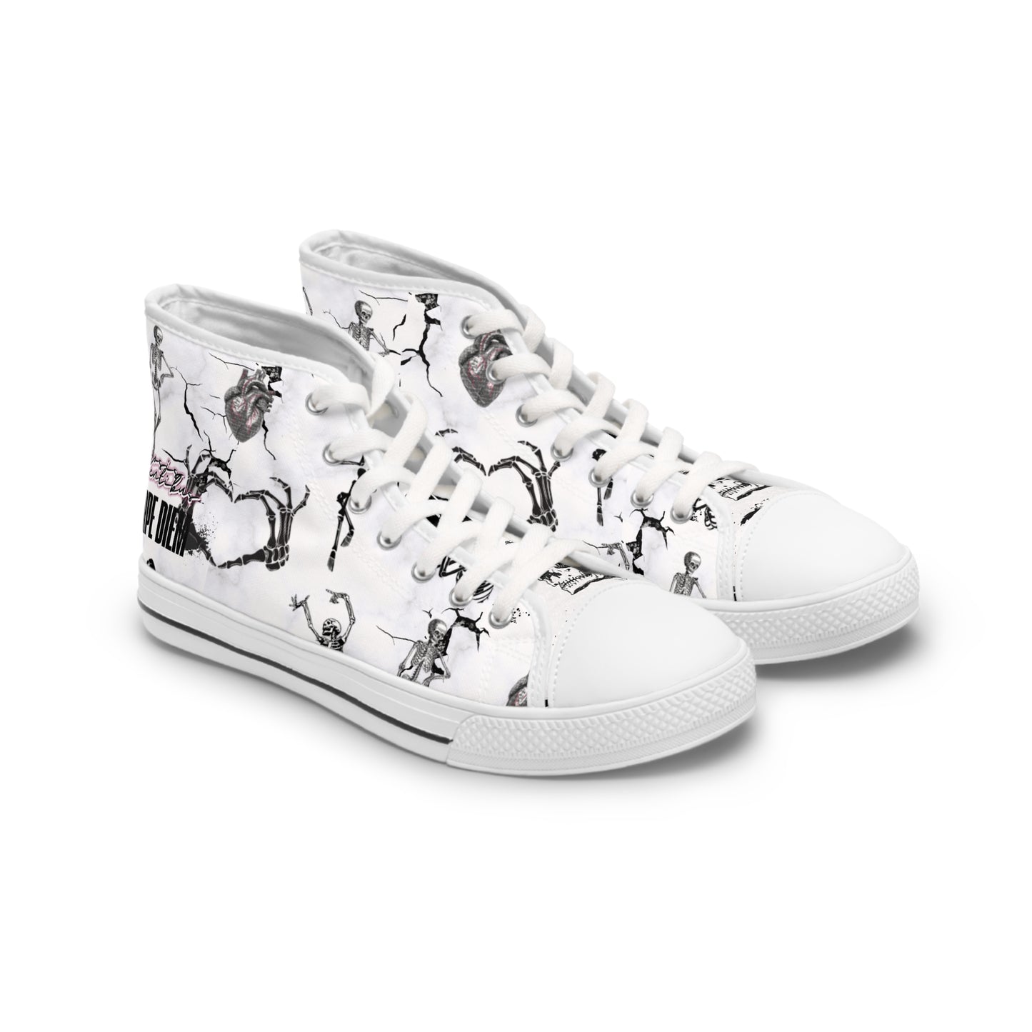 Carpe Diem Women's High Top Sneakers Mia's Collection