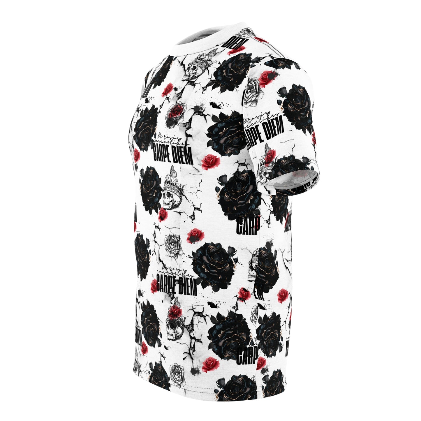 Carpe Diem Unisex Cut & Sew Tee (AOP) Mia's Collection