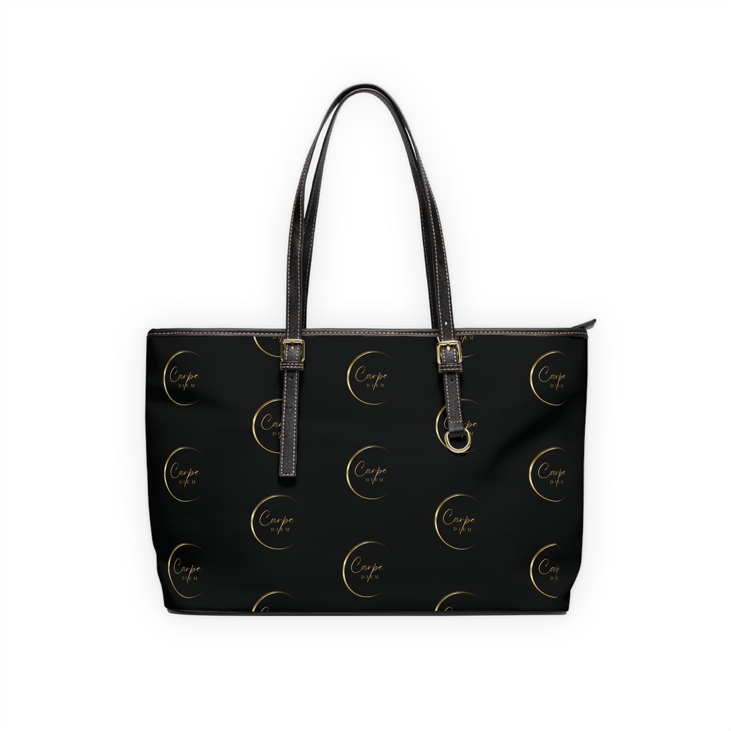 Carpe Diem Leather Shoulder Bag