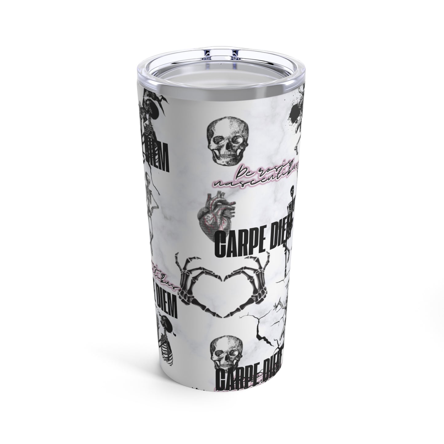 Carpe Diem Tumbler 20oz Mia's Collection