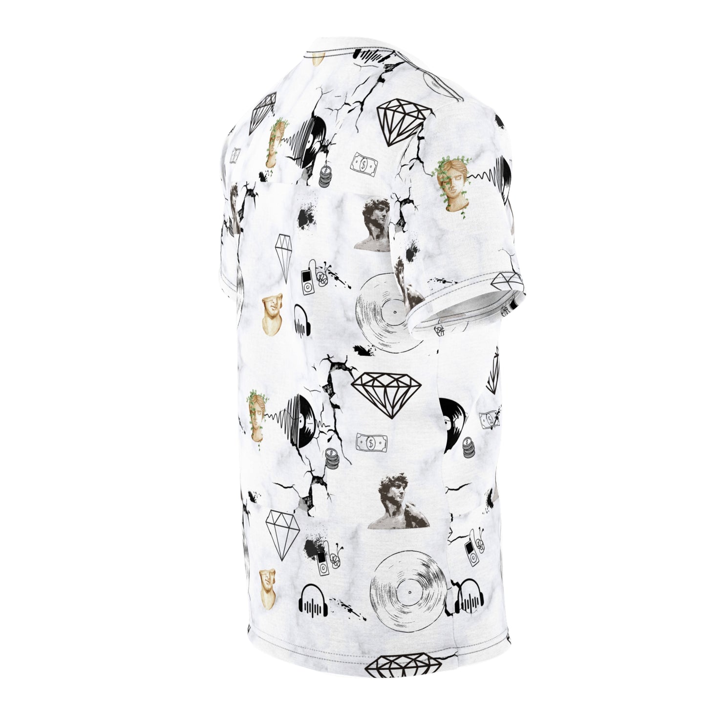 Carpe Diem Unisex Cut & Sew Tee Mia's Collection Diamond