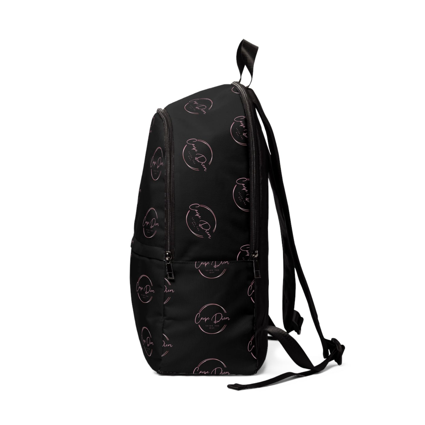 Carpe Diem Unisex Fabric Backpack