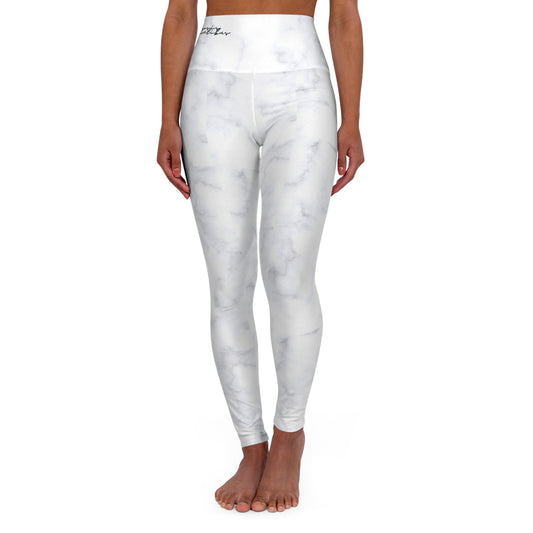 Carpe Diem High Waisted Yoga Leggings (AOP) Mia's Collection