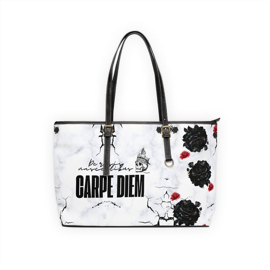 Carpe Diem PU Leather Shoulder Bag Mia's Collection