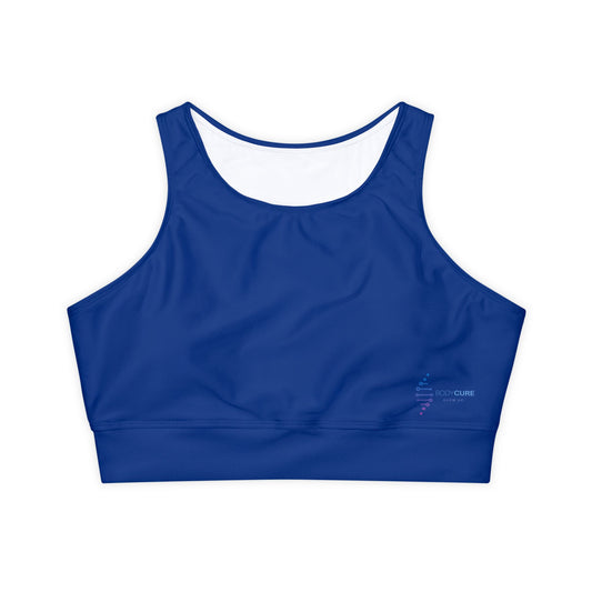 Fully Lined, Padded Sports Bra (AOP)