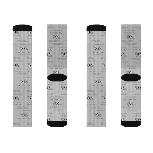 Carpe Diem Sublimation Socks